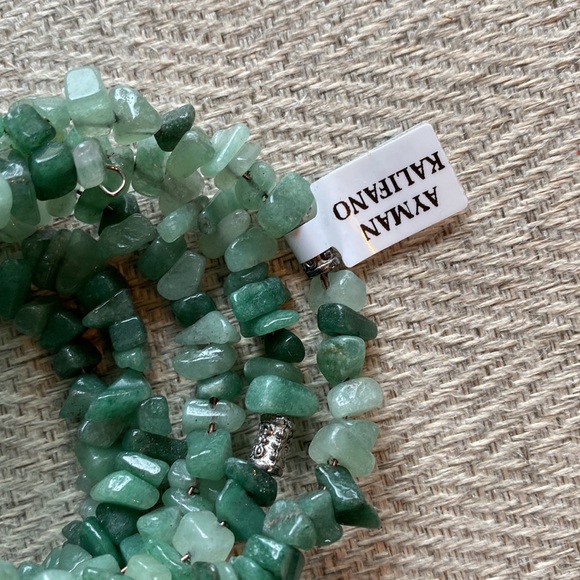 SOLD !! Beautiful wrap bracelet! Beautiful shades of green! Ayman Kalifano - Picture 3 of 3